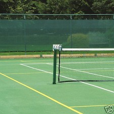 Premium Tennis Court Privacy Windbreak Netting Surround Screen 2m x 18m Green