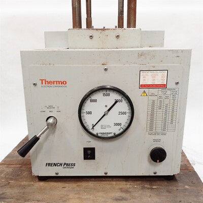 PSI パイオンテック CELL FULLER セルフューラー Thermo Fisher Electron FA-078A French Press Cell Disruptor 120V NO