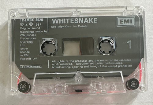 Whitesnake - Whitesnake (1987) - Cassette Tape Album Rock Ex / Mint - Picture 6 of 7