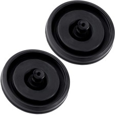 2 Pcs Black Toilet Fill Valve Seal Replacement Part, Rubber Toilet Parts Insi...