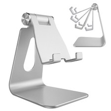 Adjustable Cell Phone Stand, Phone Stand, Cradle, Dock, Holder, Aluminum Desk...