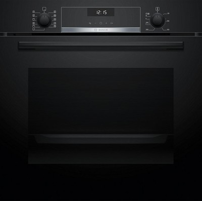 Bosch Backofen 3D-Heißluft Air Fry Funktion und EcoClean-Technologie HBG537EB4