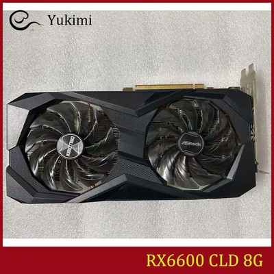 FOR ASROCK Radeon RX 6600 Challenger D 8GB AMD GDDR6 Video Graphics Card
