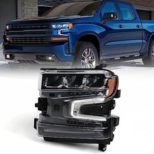 Full LED Headlight Assembly for Chevy Silverado 1500 2019-2022 LH