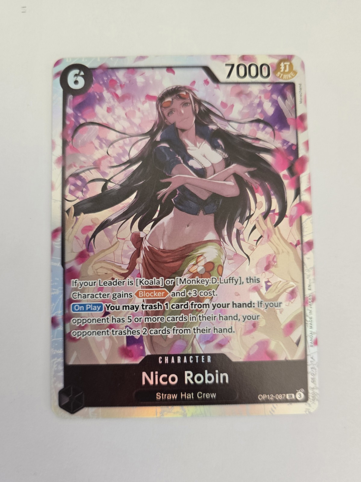 Nico Robin OP12-087 Legacy of the Master Foil