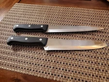 JA Henckels International Eversharp Stainless Steel Chef/Bread Knife Bundle