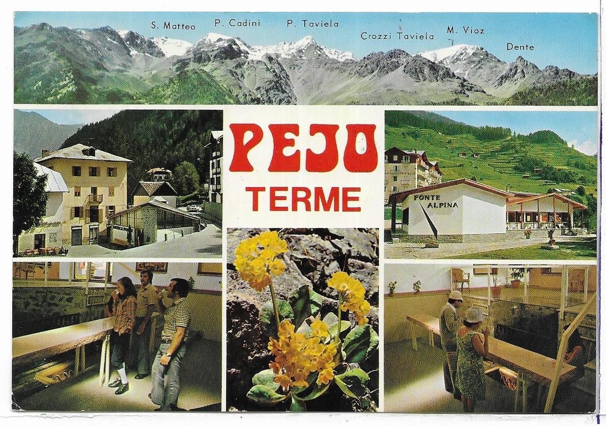 TRENTO (048) - PEJO TERME (vedute) - FG/Vg 1974