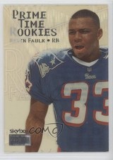 1999 Skybox Premium Prime Time Rookies Kevin Faulk #15PR 8sr