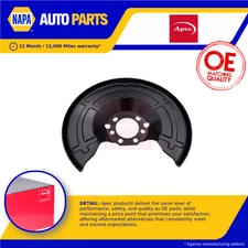Brake Disc Splash Panel fits OPEL ZAFIRA A, B 1.8 Rear 99 to 15 Guard Plate Apec