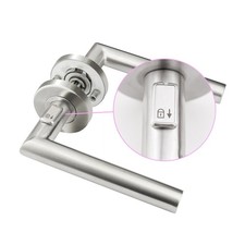 Rosetten Garnitur Quick Lock Türgriff mit Verriegelung smart lock Türbeschlag