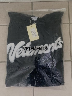 Black Vetements Hoodie Size S