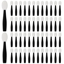 50PCS Disposable Eye Shadow Sponge Applicators, Mini Dual Sided white 