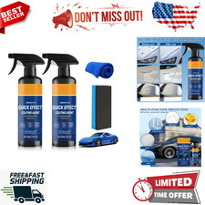 Car Quick Coating Spray, 2-Pack, Advanced Paint Protection, Vehicle Detailing Sh