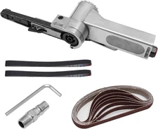 Mini Handheld Angle Grinder Industrial Pneumatic Tool Mini Air Belt Sander su...