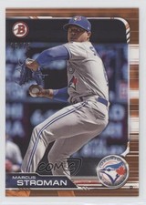 2019 Bowman Orange 13/25 Marcus Stroman #40 1p5
