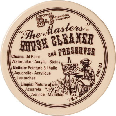 the Masters Brush Cleaner and Preserver   Non-Toxic   Cleans & Restores Art Pain