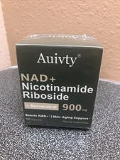 NAD+ Supplement for Anti-Aging Energy Focus & Nicotinamide Riboside Resveratrol