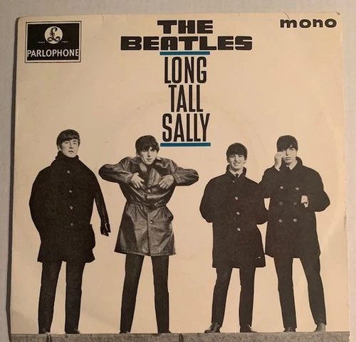 THE BEATLES-LONG TALL SALLY, 7" EP, SOUTH AFRICA ORIG, WITH RARE PROMO STICKER