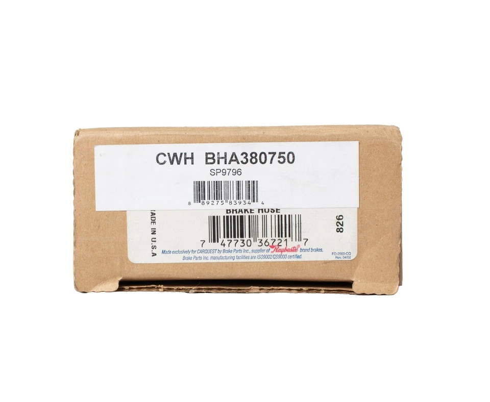 Manguera de freno central trasera Carquest Wearever para camionetas Ford serie F 97 BHA380750 Foto 4 de 4