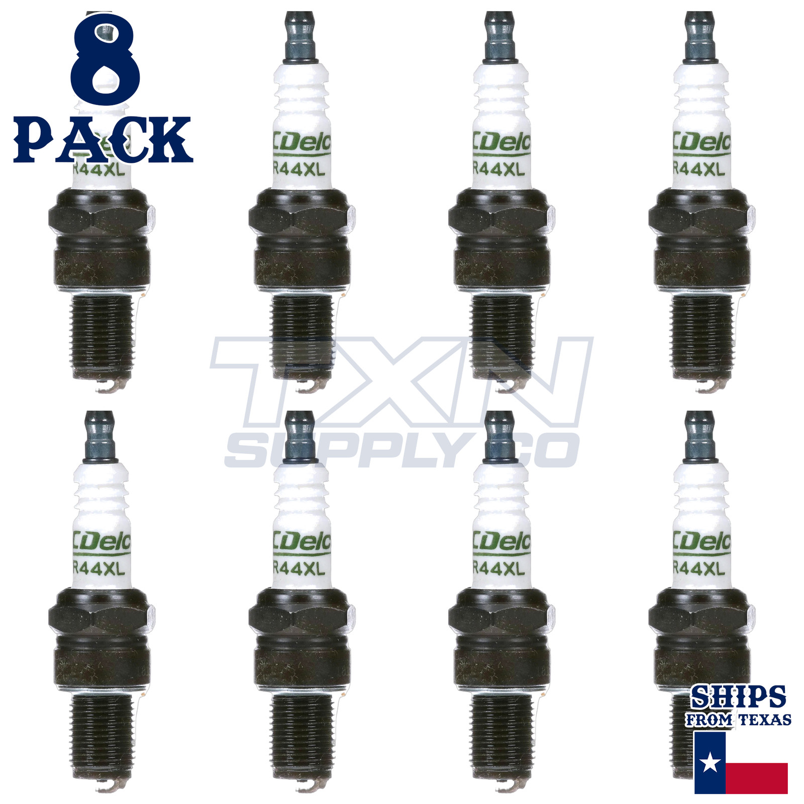 1966-1969 Chevrolet Impala 6.5L ACDelco Spark Plugs - 8 Pack