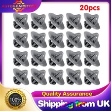 20X PLASTIC CLIPS FOR VAUXHALL VIVARO SIDE MOULDING LOWER PROTECTION DOOR TRIM