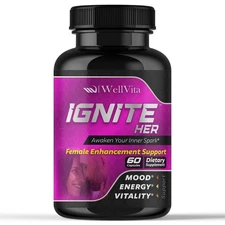 Female Libido Support Supplement Women | Enhance Mood & Desire Energy Intimacy