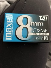 Maxell 8mm Gx-mp High Quality 120 Camcorder Video Cassette Tapes - 281010