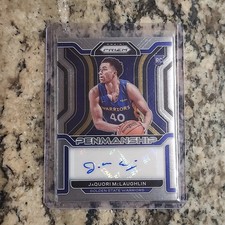 2021-22 Jaquori McLaughlin Penmanship Autograph Auto RC #RP-JAQ Warriors