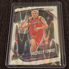 2025 Panini Prizm WNBA- White Seismic #133 Michele Timms- Phoenix Mercury 