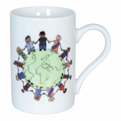 Könitz Becher Eco - its our earth, Kaffeebecher, Kaffeetasse, Porzellan, 240 ml