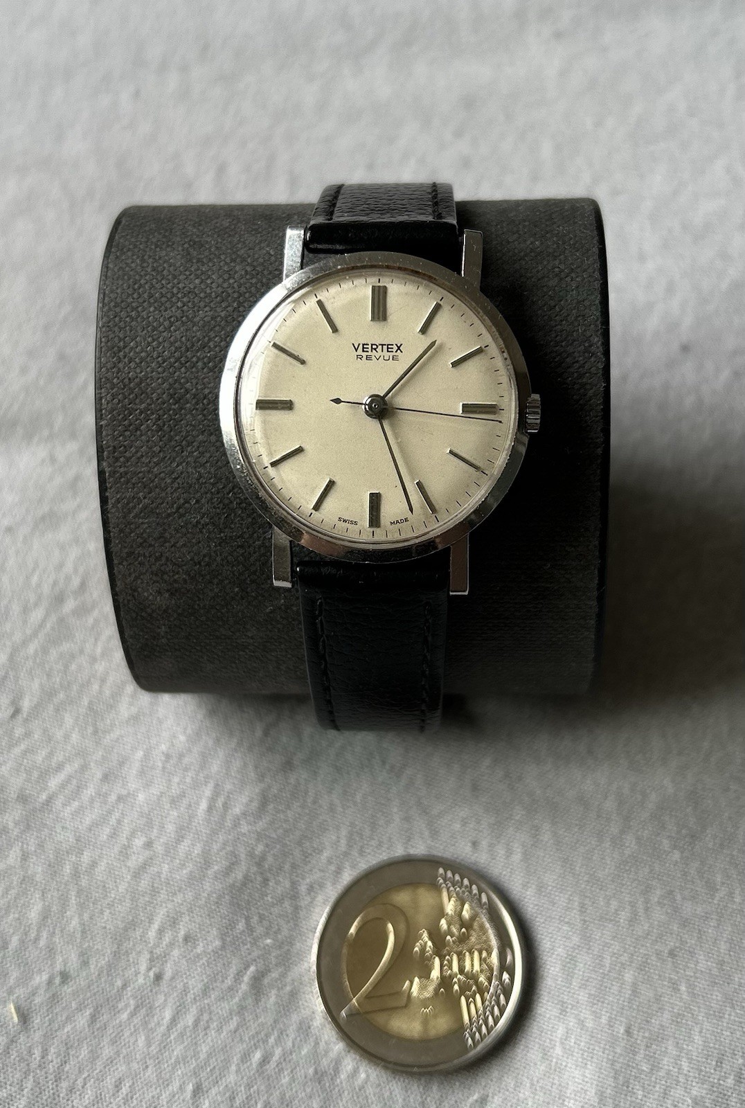 Montre Vertex Revue mécanique de 1964