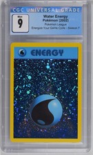 Water Energy Energize Your Game Cycle Pok^Mon League Promo NM CGC 9 9375