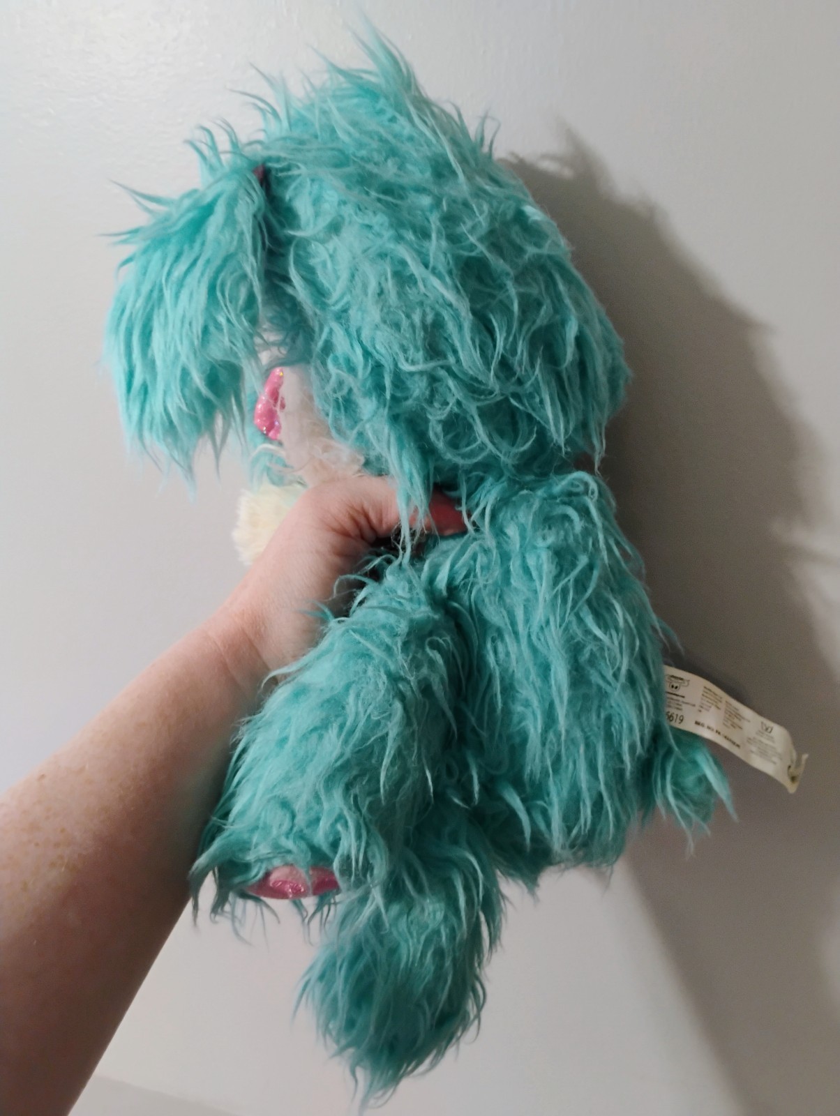 Scruff A Luvs Electronic Rescue Pet Blue Dog Large 11" Plush WORKS