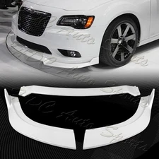 For 2012-2014 Chrysler 300 SRT8 Painted White Front Bumper Lip Splitter Spoiler