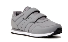 Athletic Works Men's Gray WIDE WIDTH Athletic Walking Sneakers Shoes: 12-14