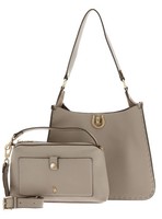 U.S. Polo Assn. Jones Hobo With Extra Bag Schultertasche Tasche Beige Beige Neu