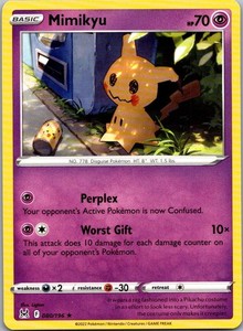 Mimikyu Pokemon Card