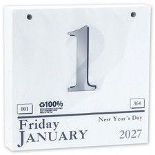 2027 House of Doolittle 311 HOD311 Today Daily Tear Off Calendar Refill, 6 x 6"