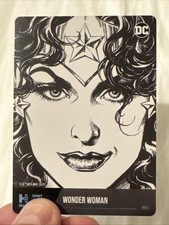 Wonder Woman Inks DC Ch 2 Black & White Hybrid Trading Card Random Mint Physical