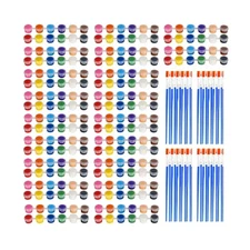 Jaoruizer 450Pcs Mini Acrylic Paint Set for Kids, 30 Set 12 Colors ... Fast Ship
