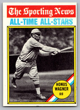 1976 TOPPS #344 HONUS WAGNER ALL-TIME ALL-STARS
