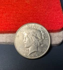 (#102603) Peace Dollar: 1924 S   Clean AU.  better date.    (See video!)