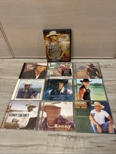 Kenny Chesney 9 CD & DVD LOT In My Wildest Dreams, Me And You, CMT Pick (2 NEW)