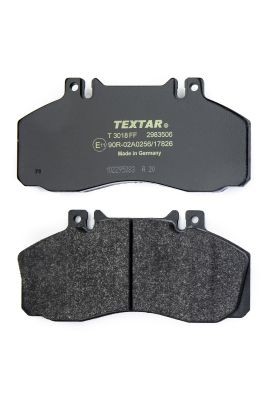 TEXTAR 2983506 Bremsbelagsatz, Scheibenbremse für MERCEDES-BENZ,OPTARE,PLAXTON