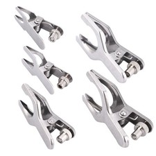 Clamp Pinch Clip Glass Ball Clamp Laboratory Tools NEW