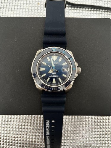 Seiko Prospex PADI Diving Watch SBDB123 Black Silicone 45mm Mens Watch