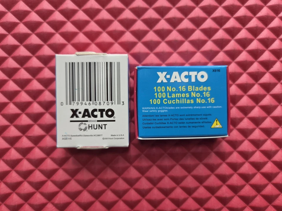 2 X-ACTO® No. Paquete a granel #16 100 hojas para cuchillos X-Acto para reparación de teléfonos celulares  Foto 2 de 4