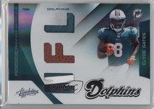 2011 Panini Absolute Memorabilia Spectrum NFL Prime 10/50 Clyde Gates #229 c7e