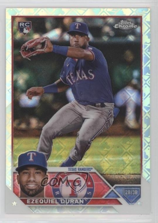 2023 Topps Chrome Logofractor Edition Ezequiel Duran #36 11qz