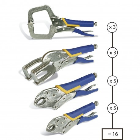 Pinces étau carrossier GYS 050266 pour outillage de soudure et redressage de tôle